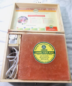 Alternative view of Hộp Đèn Đá Muối Phẳng Massage