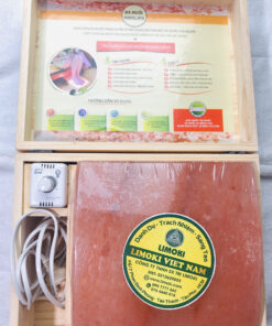 Alternative view of Hộp Đèn Đá Muối Cong Massage
