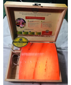 Hộp Đèn Đá Muối Cong Massage