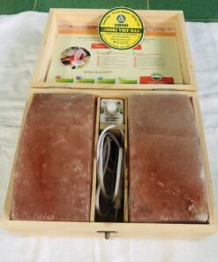 Alternative view of Hộp Đèn Đá Muối 2 Viên Cong Massage