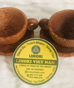 Alternative view of Combo 2 Bộ Ly Tách Cà Phê Gỗ Dừa Lâu Năm