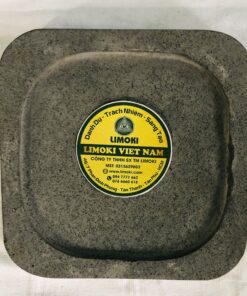 Đá Nướng Thịt Núi Lửa Hình Vuông 25x25x3cm