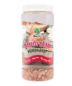 MUỐI TẮM HIMALAYA DẠNG HẠT - HŨ 1.4KG