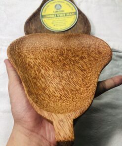 Alternative view of Dĩa Gỗ Dừa Hình Quả Bầu Cao Cấp