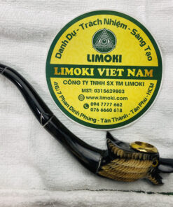 Tẩu Thuốc Lá Sừng Trâu Đầu Rồng Cao Cấp