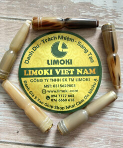 Alternative view of Tẩu Đầu Lọc Thuốc Lá Sừng Trâu Trắng Cao Cấp