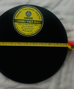 Alternative view of Đá Nướng Bazan Đen Chuyên Thịt Bò Tại Bàn Tròn 26x26x2cm