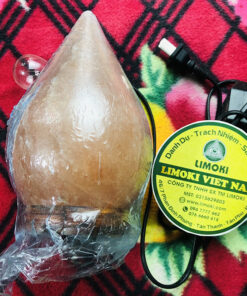 Alternative view of Đèn Đá Muối Himalaya Hình Giọt Nước