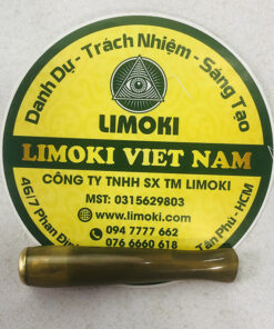 Tẩu Đầu Lọc Thuốc Lá Sừng Trâu Trắng