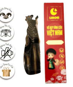 [BST 12 Con Giáp] Lược Sừng Mỹ Nghệ Limoki – Ngựa (Mã)