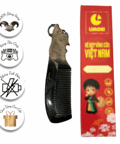 [BST 12 Con Giáp] Lược Sừng Mỹ Nghệ Limoki – Hình Trâu (Sửu)