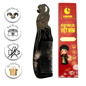 [BST 12 Con Giáp] Lược Sừng Mỹ Nghệ Limoki – Khỉ (Thân)