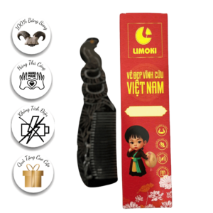 [BST 12 Con Giáp] Lược Sừng Mỹ Nghệ Limoki – Tỵ ( Rắn)