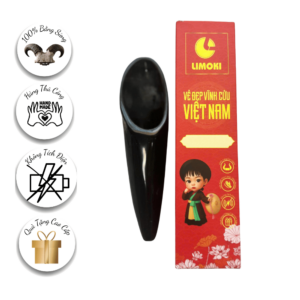 Dụng Cụ Cạo Gió Limoki Bằng Ống Sừng
