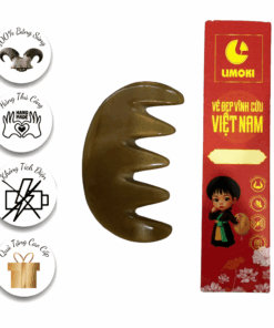 [ Dụng Cụ Diện Chẩn] Lược Cạo Gió Bằng Sừng Limoki